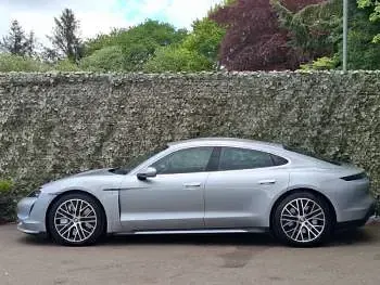 Used Porsche Taycan 500 kW (680 HP) 2020 Silver Sedan