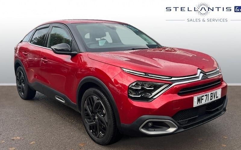 Red Used 2021 Citroën C4 PureTech Hatchback | £10,674 (Super price) - Image 1/3