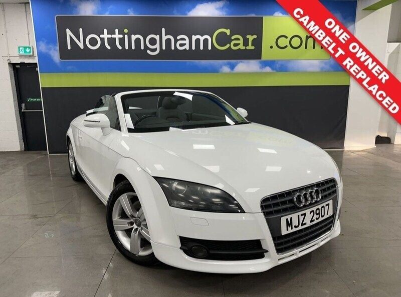 White Used 2007 Audi TT Roadster Premium Cabriolet | £7,991 (A bit pricey) - Image 1/4
