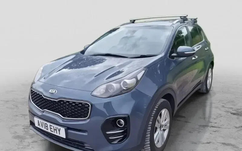 Used Kia Sportage 132 HP (97 kW) 2018 Blue SUV