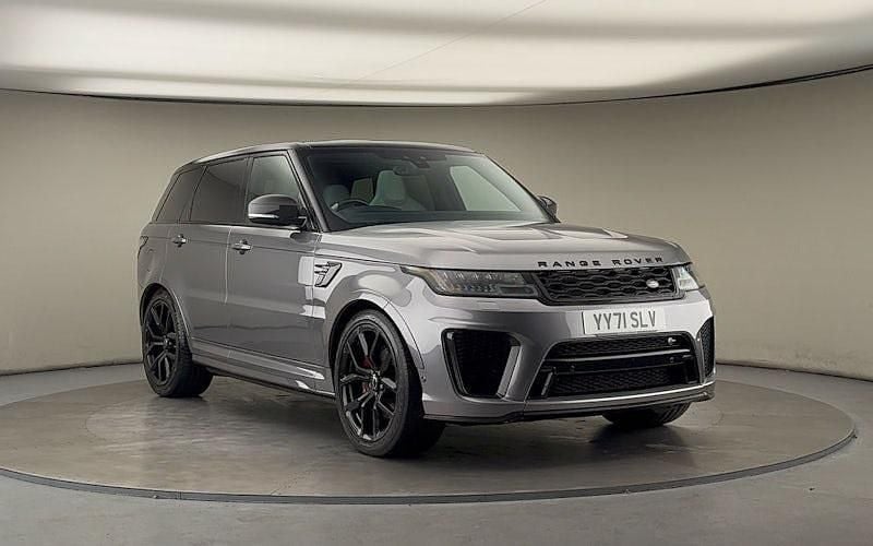Grey Used 2021 Land Rover Range Rover Sport SVR SUV | £46,100 (Fair price) - Image 1/4