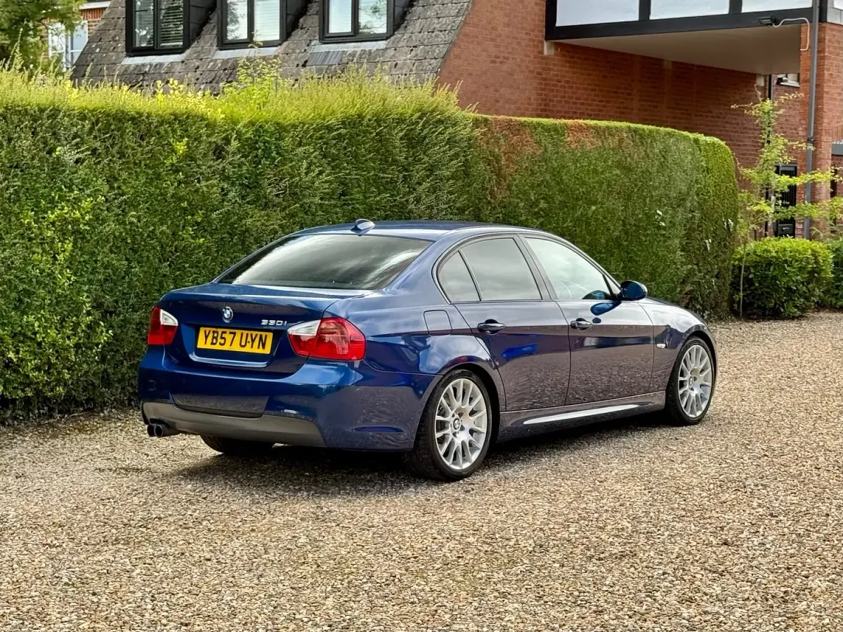Used BMW 330 M Sport 2008 Blue Sedan