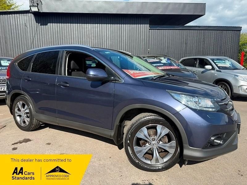 Begagnad Honda CR-V SR 155 HK (114 kW) 2014 Blå SUV