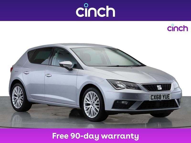 Silver Used 2018 Seat Leon SE Dynamic Hatchback | £9,949 (Fair price) - Image 1/3