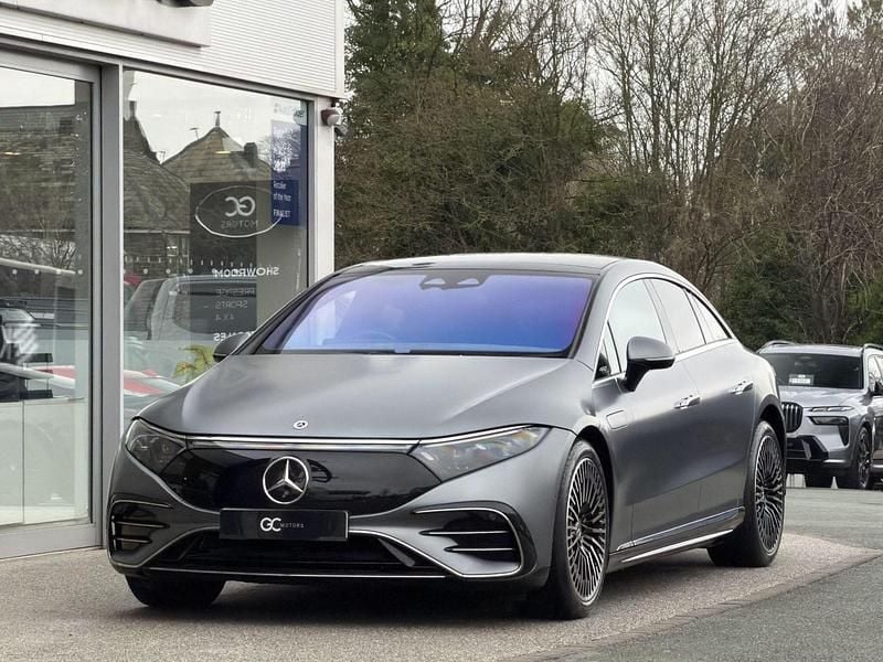Used Mercedes EQS450+ AMG Line Premium Plus 264 kW (360 HP) 2022 Grey Sedan