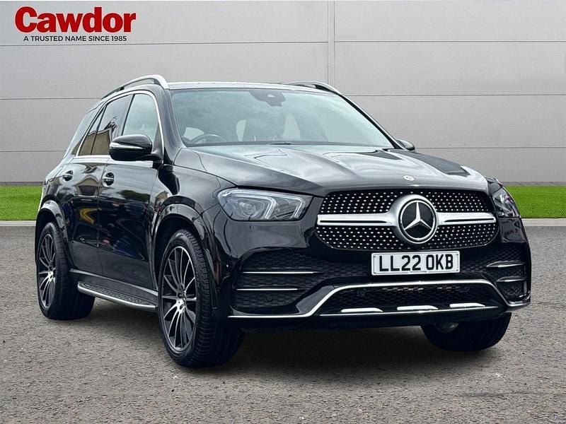 Black Used 2022 Mercedes GLE400 AMG line Estate | £48,995 (Good price) - Image 1/4