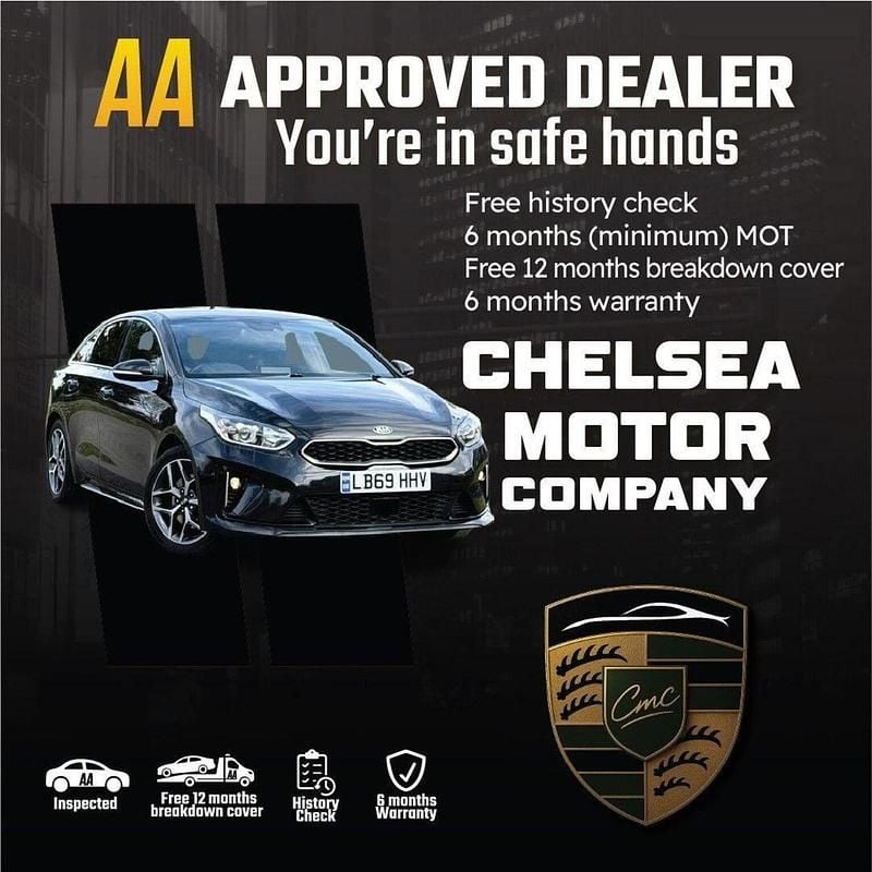 Used Kia ProCeed GT-Line 136 HP (100 kW) 2020 Black Estate