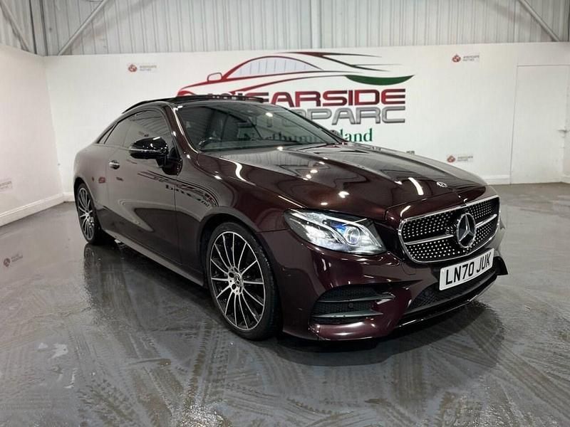Red Used 2020 Mercedes E350 AMG line Coupe | £26,999 (Expensive) - Image 1/4