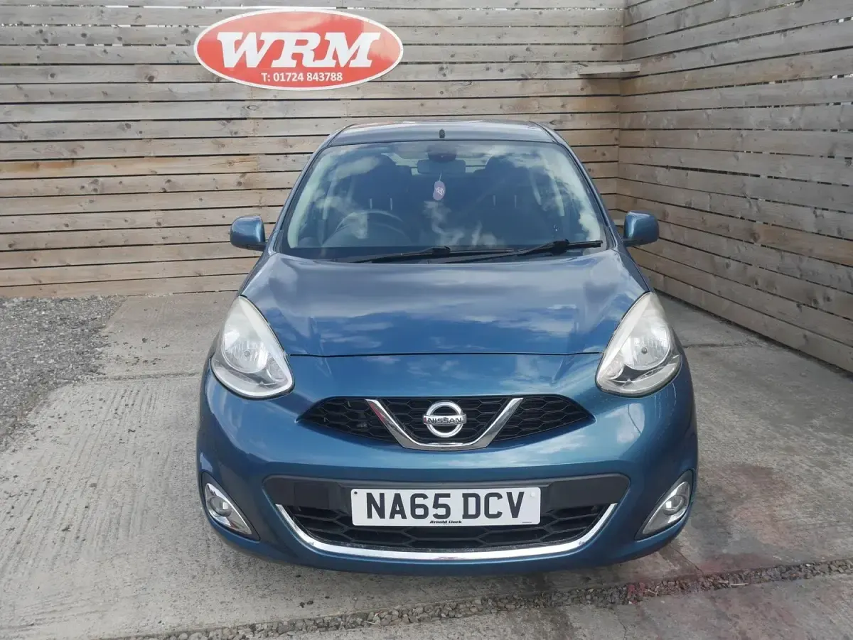 Used Nissan Micra Acenta 80 HP (58 kW) 2015 Blue Hatchback