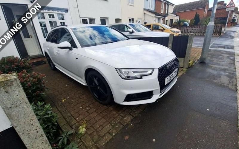Used Audi A4 S-Line 190 HP (139 kW) 2017 White Estate