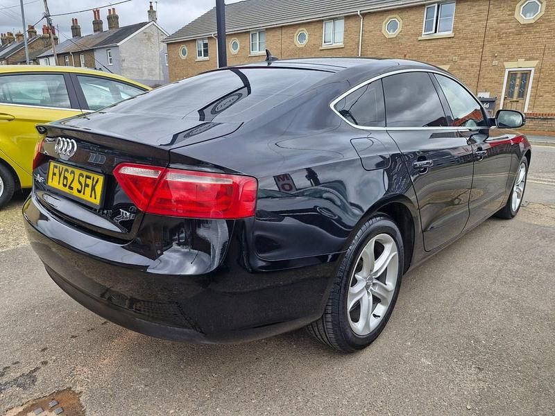 Used Audi A5 Sportback 143 HP (105 kW) 2012 Black Hatchback