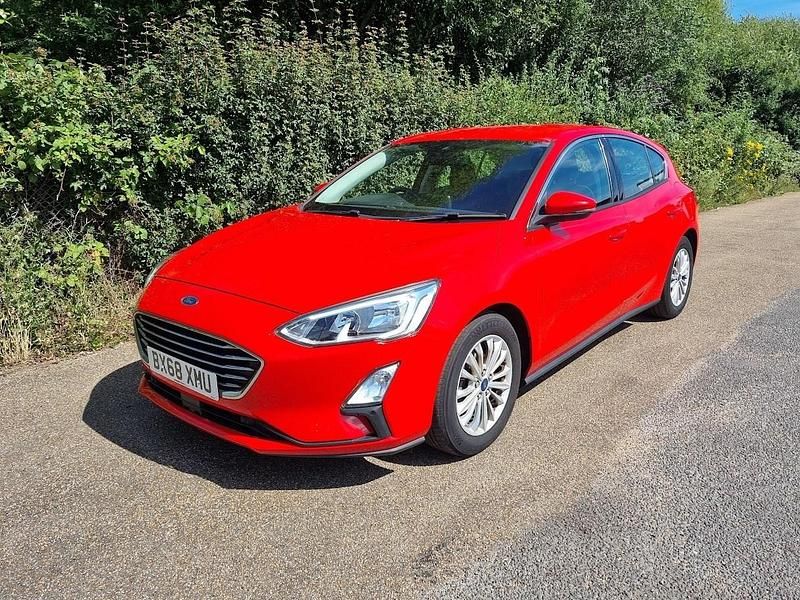 Used Ford Focus Titanium 2019 Red Hatchback