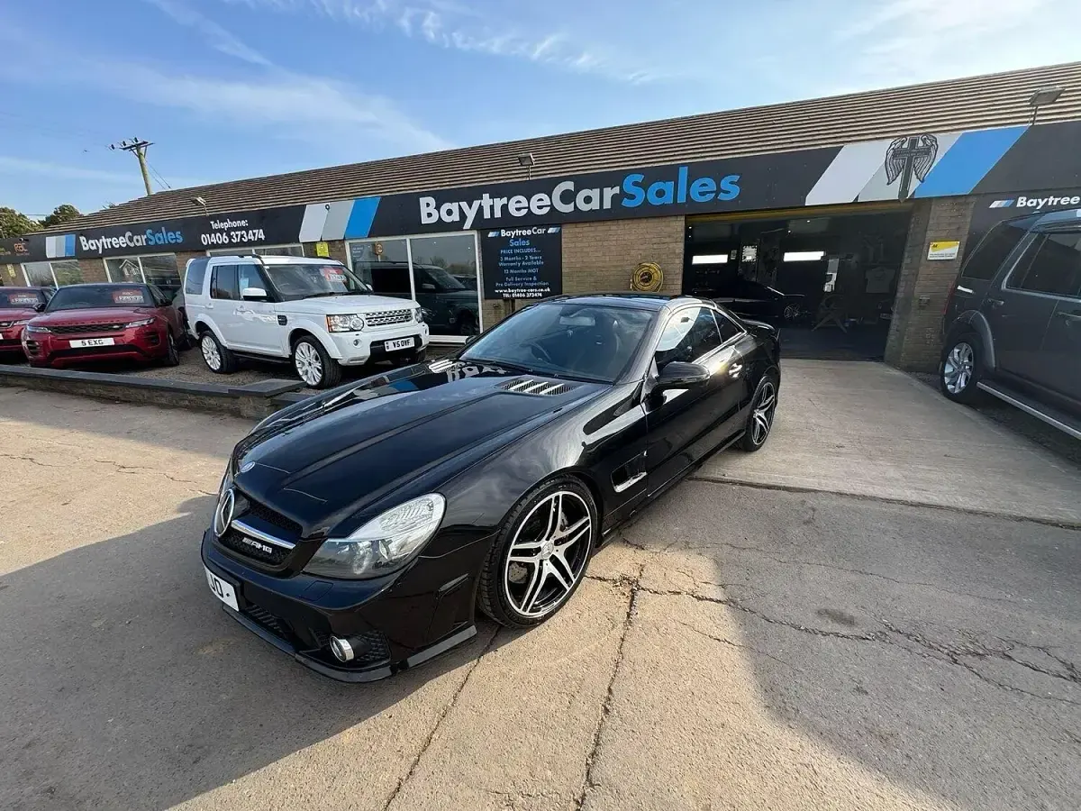 Used Mercedes SL63 AMG AMG 2008 Black Cabriolet