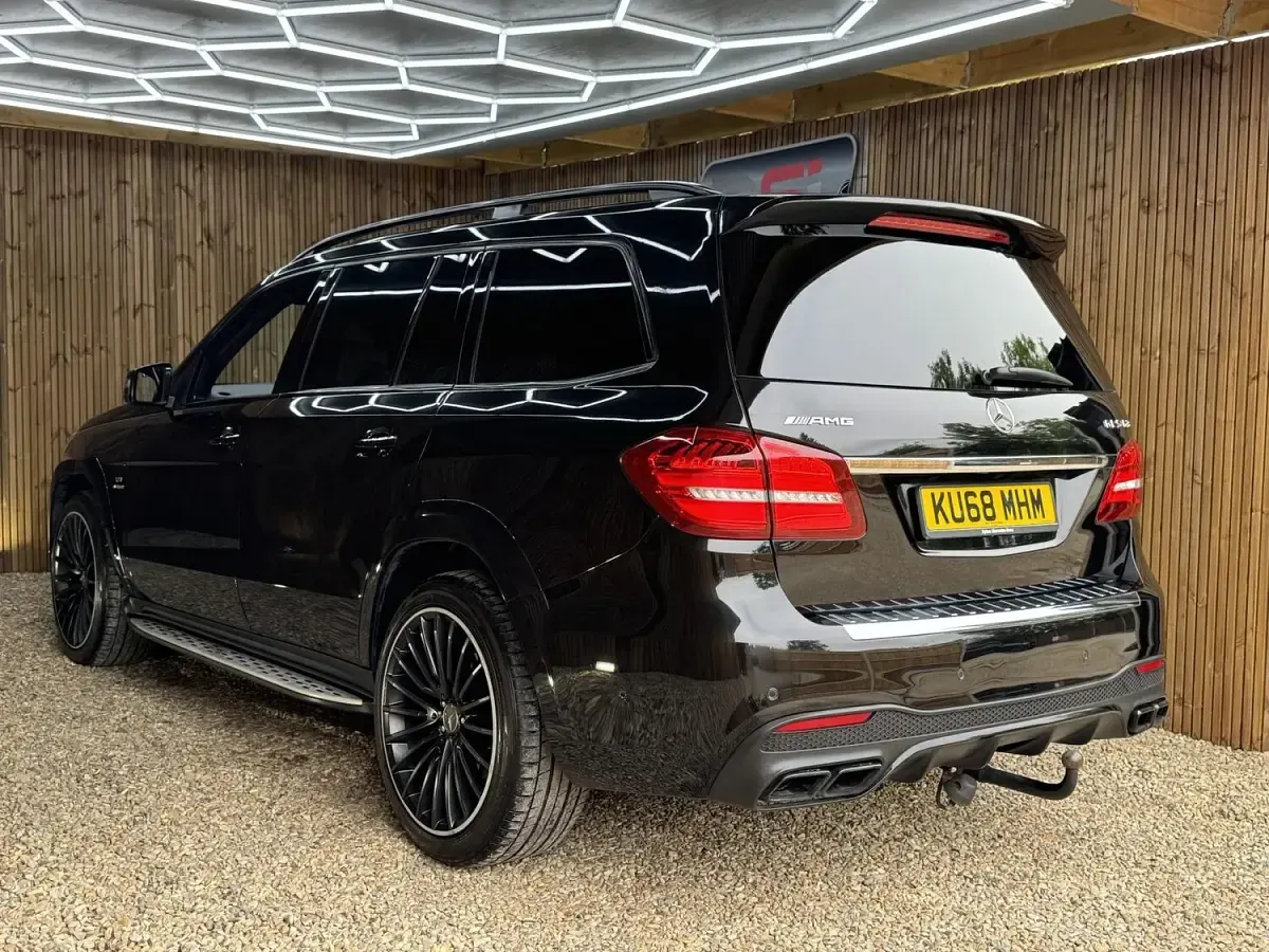 Used Mercedes GLS63 AMG 2018 Black SUV