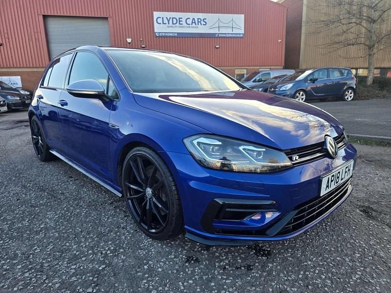 Used VW Golf VII R 310 HP (228 kW) 2018 Blue Hatchback