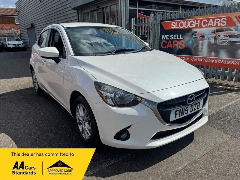 White Used 2015 Mazda 2 Hatchback | £2,795 (A bit pricey) - Image 1/4