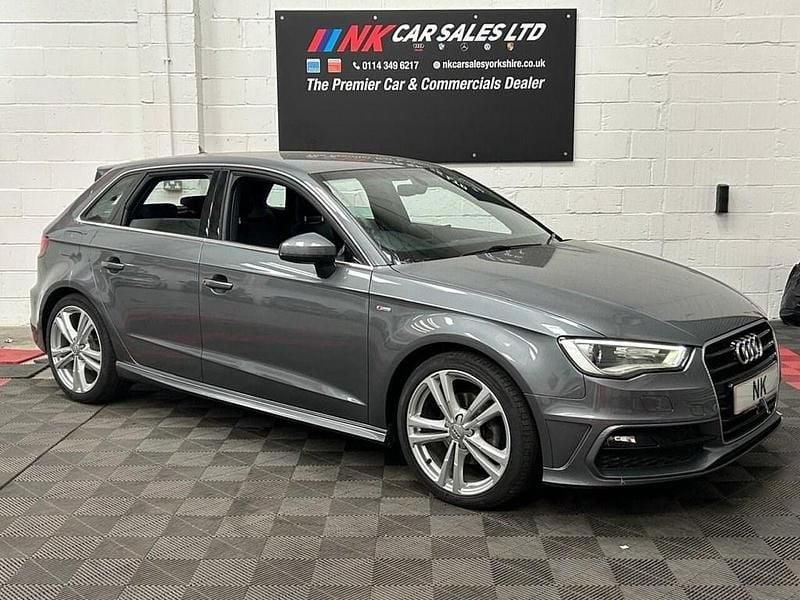 Grey Used 2015 Audi A3 Sportback S-Line Hatchback | £9,450 (Expensive) - Image 1/4