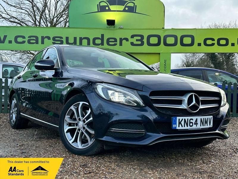 Used Mercedes C220 170 HP (125 kW) 2014 Blue Sedan