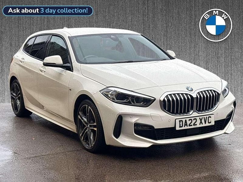 White Used 2022 BMW 118 M Sport Hatchback | £18,463 (Fair price) - Image 1/4