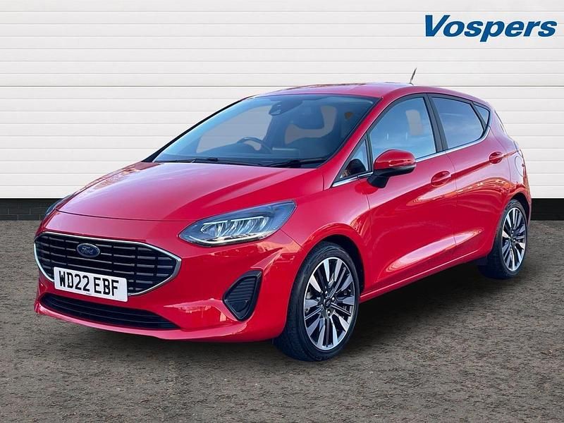 Used Ford Fiesta Titanium 153 HP (112 kW) 2022 Red Hatchback