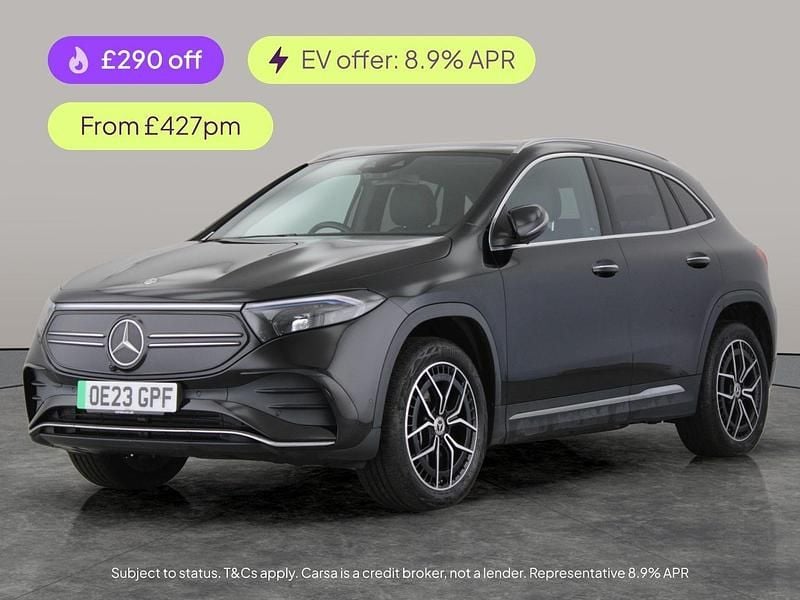 Black Used 2023 Mercedes EQA250+ AMG Line Premium SUV | £25,281 (Fair price) - Image 1/2