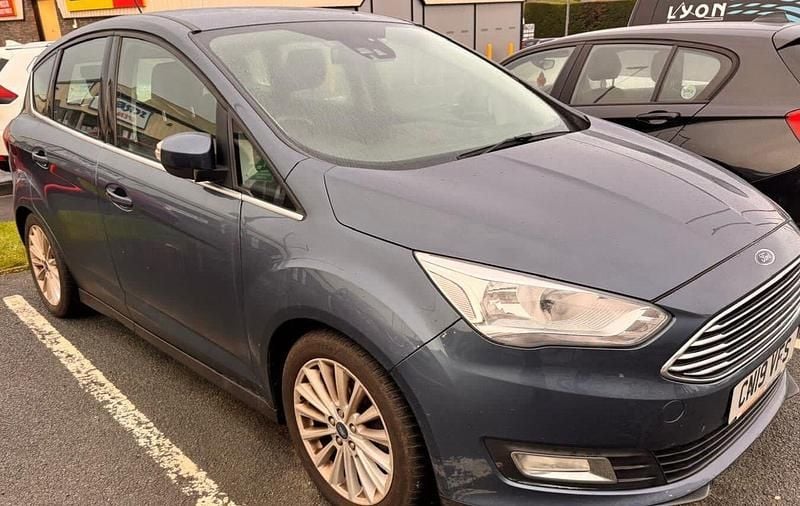 Blue Used 2019 Ford C-MAX Titanium MPV | £7,495 (Fair price) - Image 1/4