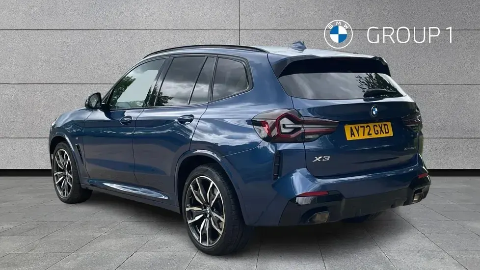 Used BMW X3 M Sport 187 HP (137 kW) 2022 Blue SUV