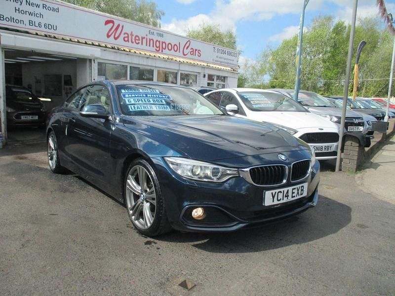 Blue Used 2014 BMW 420 Sport Line Coupe | £5,995 (A bit pricey) - Image 1/4