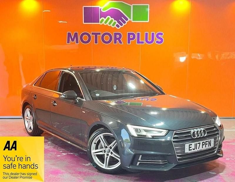 Used Audi A4 S-Line 218 HP (160 kW) 2017 Grey Sedan
