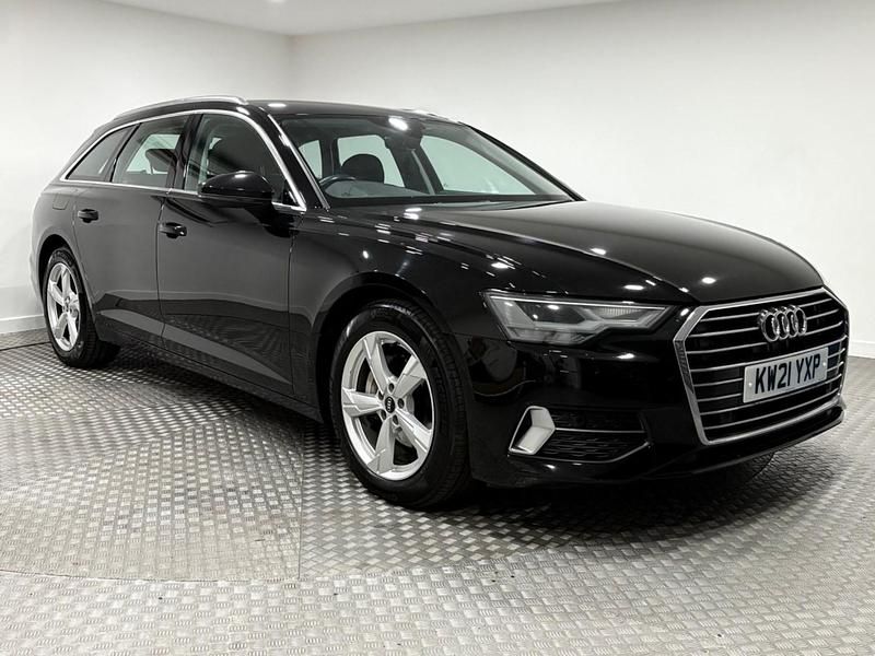 Black Used 2021 Audi A6 Sport Estate | £16,995 (Good price) - Image 1/4