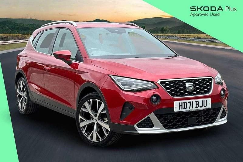 Red Used 2021 Seat Arona Xperience Lux SUV | £15,700 (Fair price) - Image 1/4