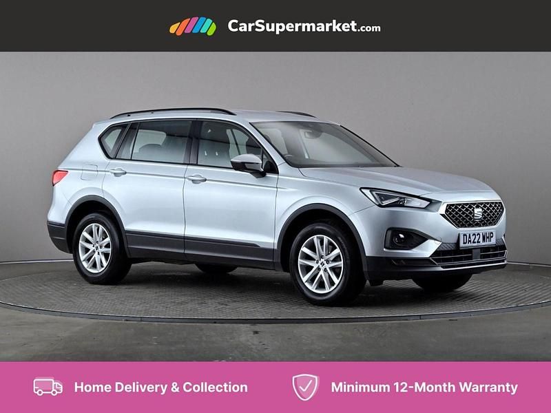 Silver Used 2022 Seat Tarraco SE SUV | £18,697 (Fair price) - Image 1/4