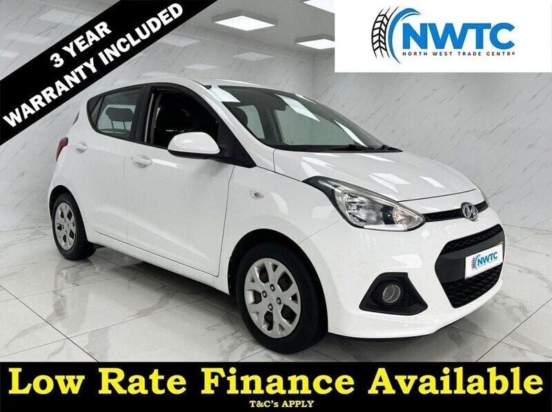White Used 2014 Hyundai i10 SE Hatchback | £5,495 (Fair price) - Image 1/3