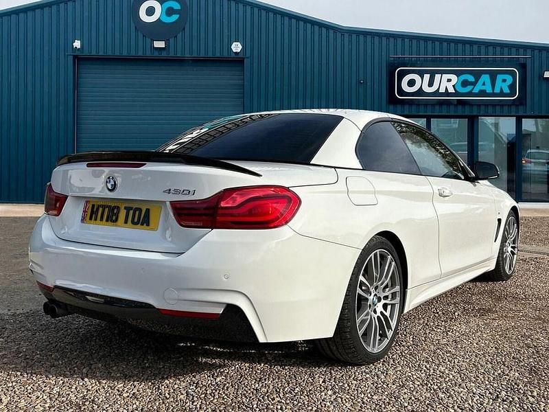 Used BMW 430 Cabriolet M Sport 252 HP (185 kW) 2018 White Cabriolet