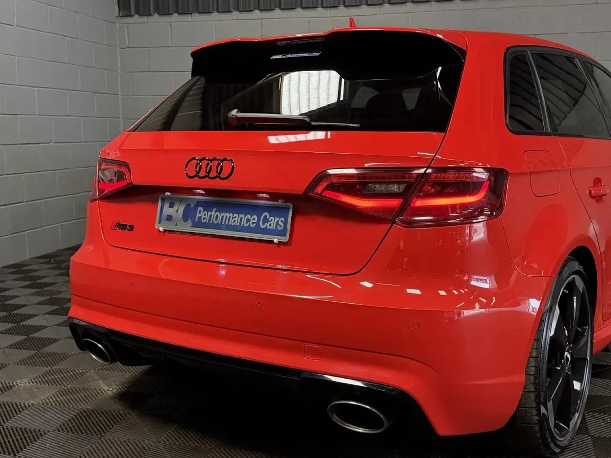 Used Audi RS3 Design 2015 Red Sedan