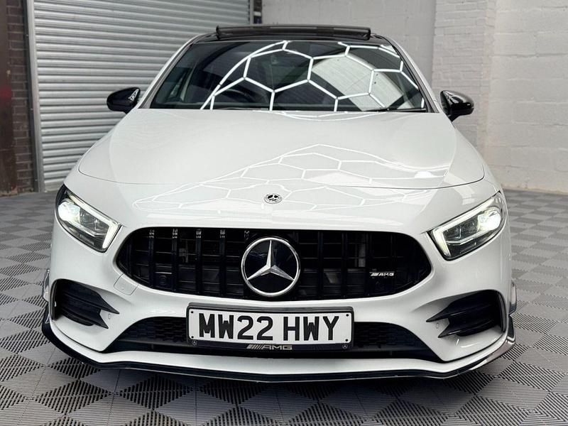 Used Mercedes A35 AMG Premium Plus 2022 White Hatchback