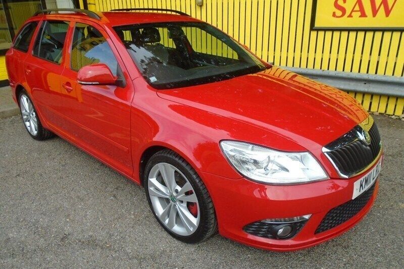 Red Used 2011 Skoda Octavia vRS Estate | £6,495 (Expensive) - Image 1/1