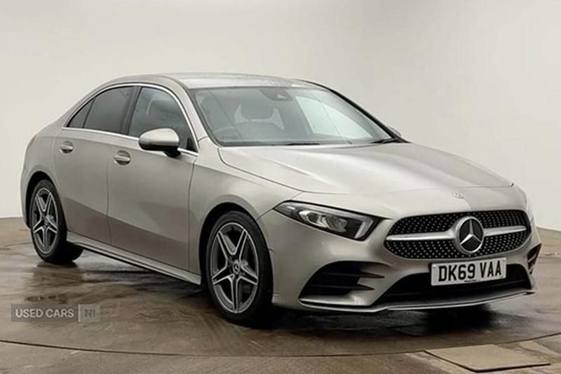 Used Mercedes A180 AMG line 2019 Silver Sedan