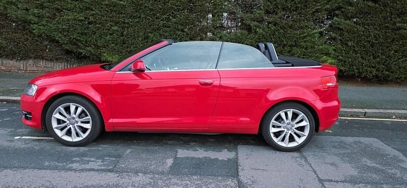 Used Audi A3 Cabriolet Sport 2011 Red Cabriolet
