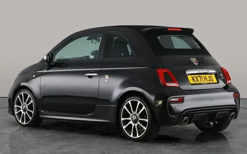 Used Abarth 595C Turismo 167 HP (122 kW) 2021 Black Cabriolet
