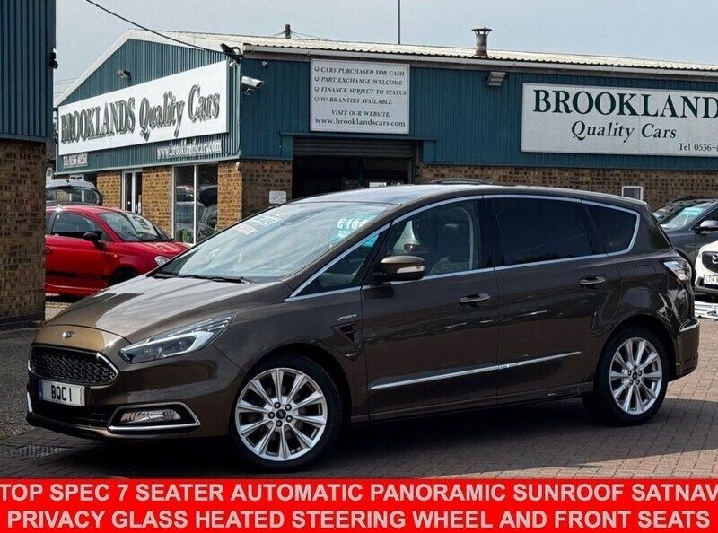 Brown Used 2018 Ford S-MAX S MPV | £15,495 (A bit pricey) - Image 1/4