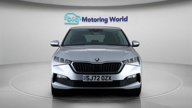 Used Skoda Scala SE L 110 HP (80 kW) 2022 Silver Hatchback