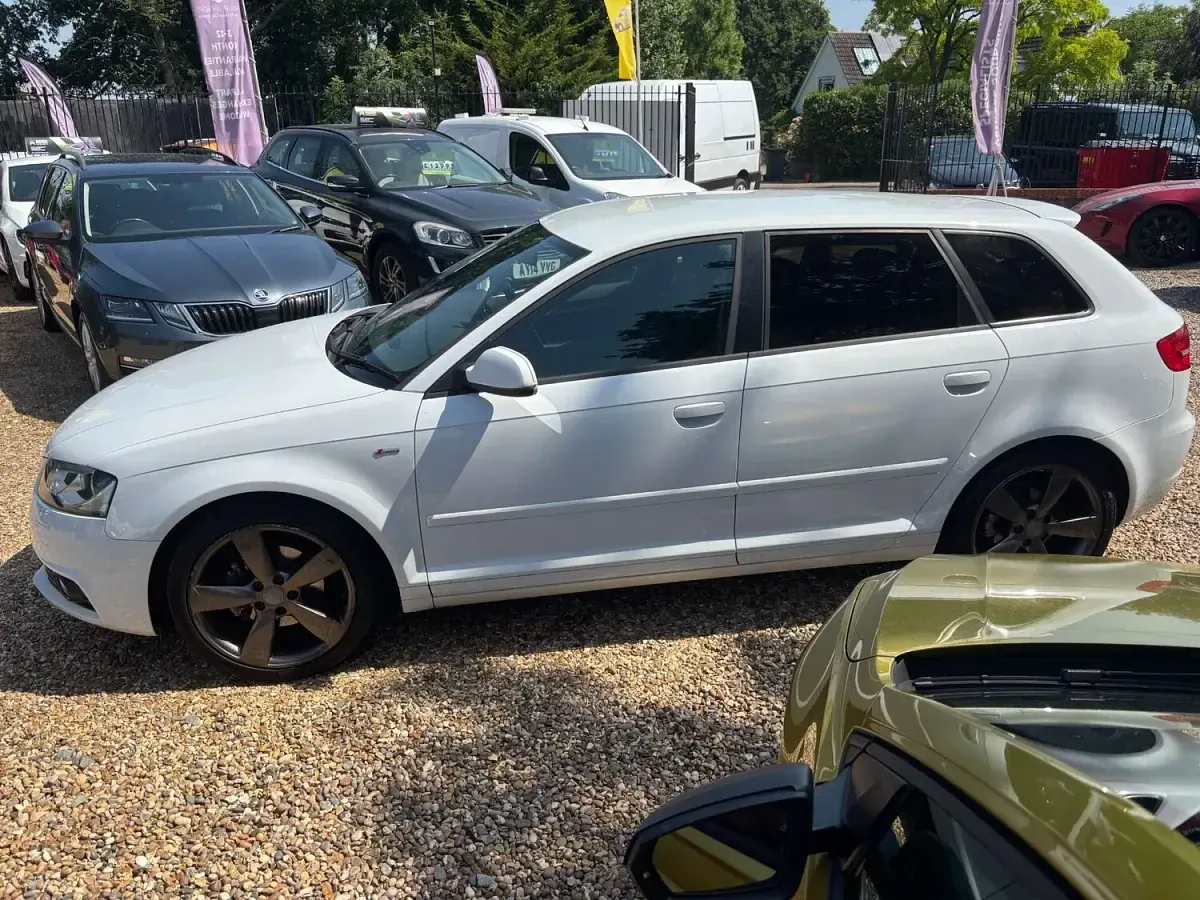 Used Audi A3 Black Edition 2012 White Hatchback