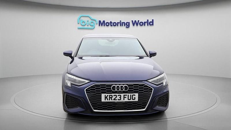 Used Audi A3 Sportback S-Line 150 HP (110 kW) 2023 Blue Hatchback