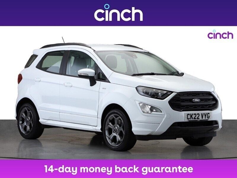 White Used 2022 Ford Ecosport ST-Line SUV | £13,119 (Fair price) - Image 1/3
