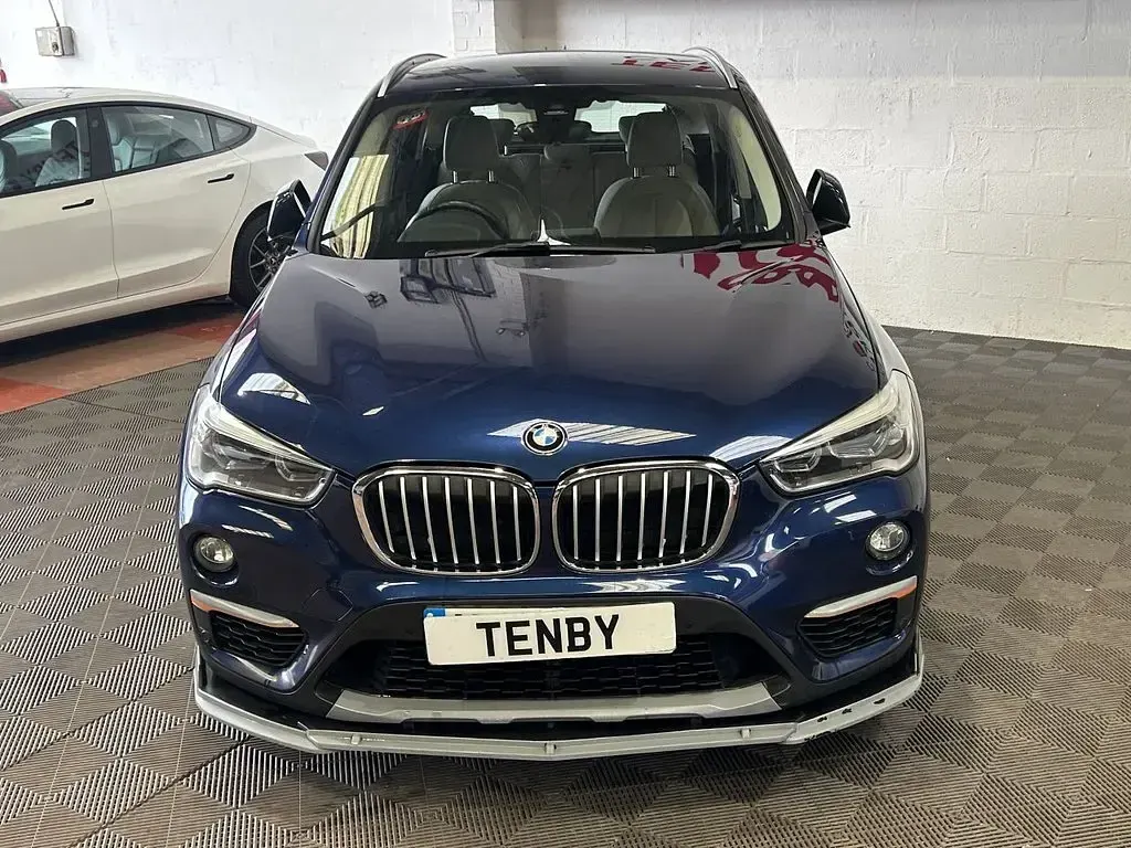 Used BMW X1 xLine 231 HP (169 kW) 2016 Blue SUV