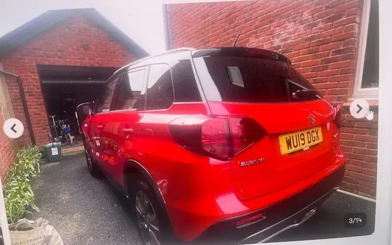 Used Suzuki Vitara SZ-T 111 HP (81 kW) 2019 Red SUV