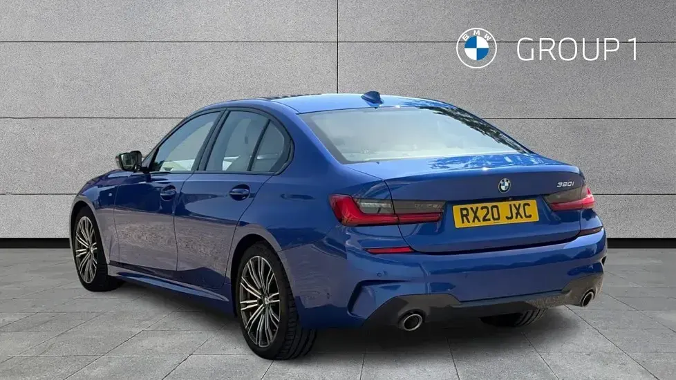 Used BMW 320 M Sport 181 HP (133 kW) 2020 Blue Sedan
