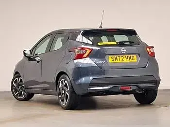 Used Nissan Micra Acenta 92 HP (67 kW) 2022 Grey Hatchback