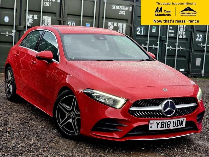 Used Mercedes A200 Executive 163 HP (119 kW) 2018 Red Hatchback